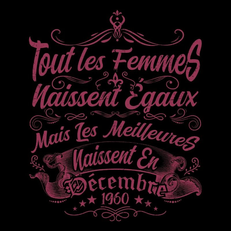 les meilleures naissent en décembre, Décembre 1960