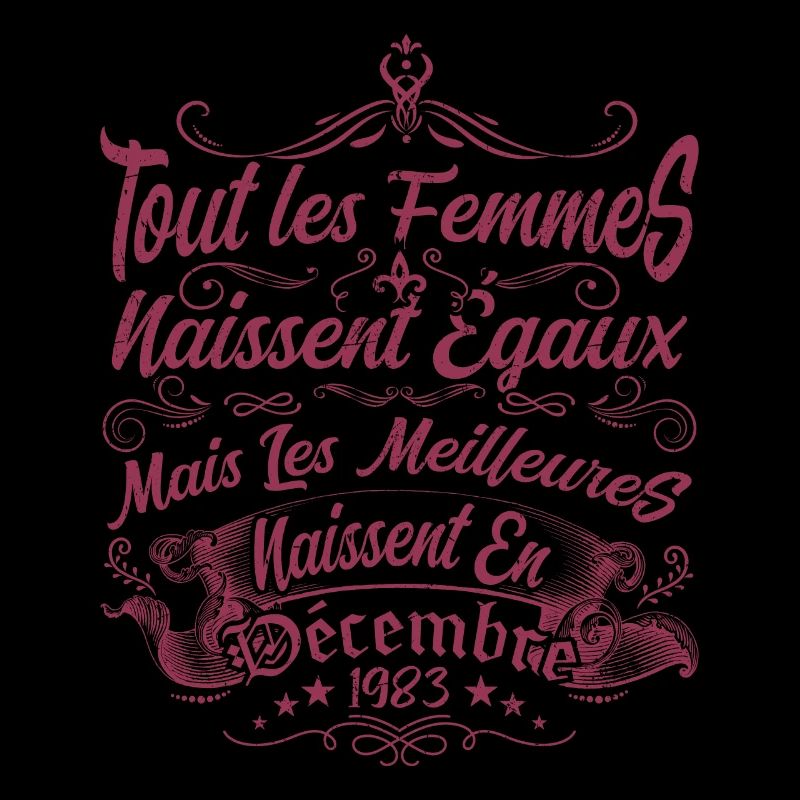 les meilleures naissent en décembre, Décembre 1983