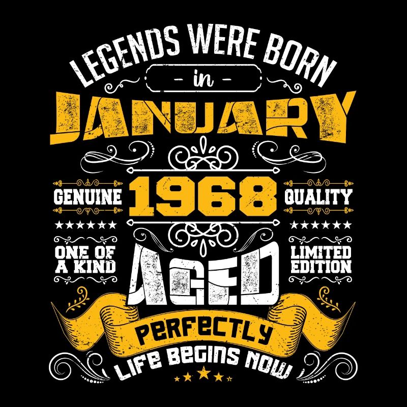 Legends wurden im Januar 1968 geboren