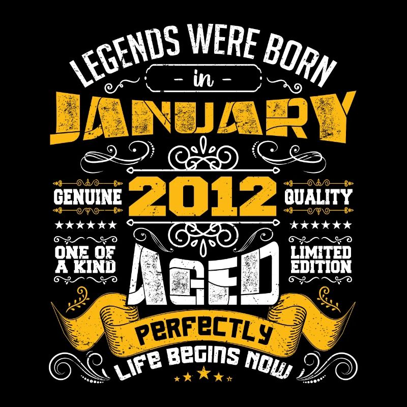 Legends wurden im Januar 2012 geboren