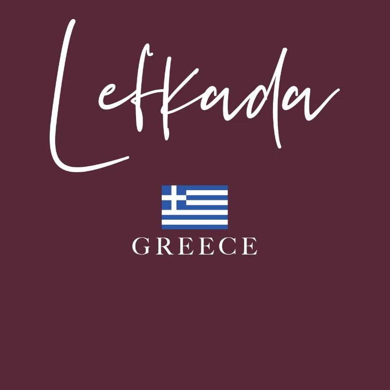 Vacances du drapeau de la Grèce - Lefkada Island
