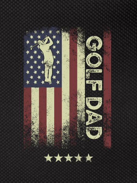 U.S. Flag - Golf Dad