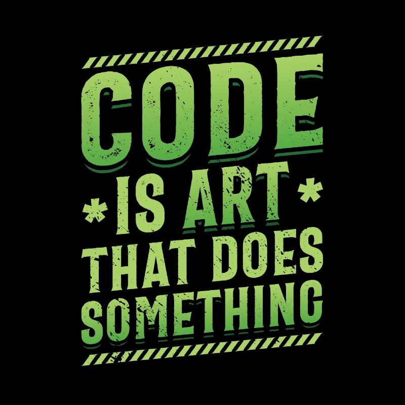 Le code est un art qui fait quelque chose, la programmation