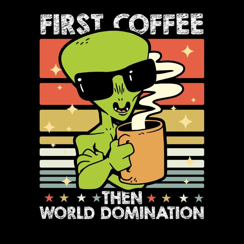 Alien Alien Sunglasses Coffee