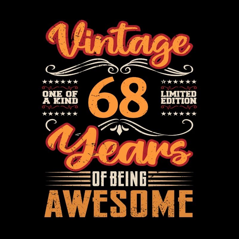 Vintage | 68 birthday gift ideas