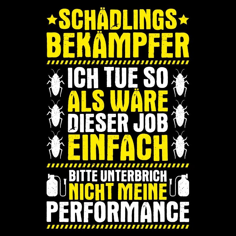 Schädlingsbekämpfer Kammerjäger Exterminator