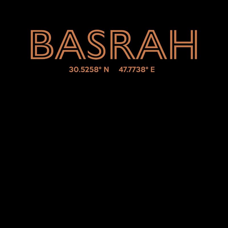Iraq City Coordinates - Basrah