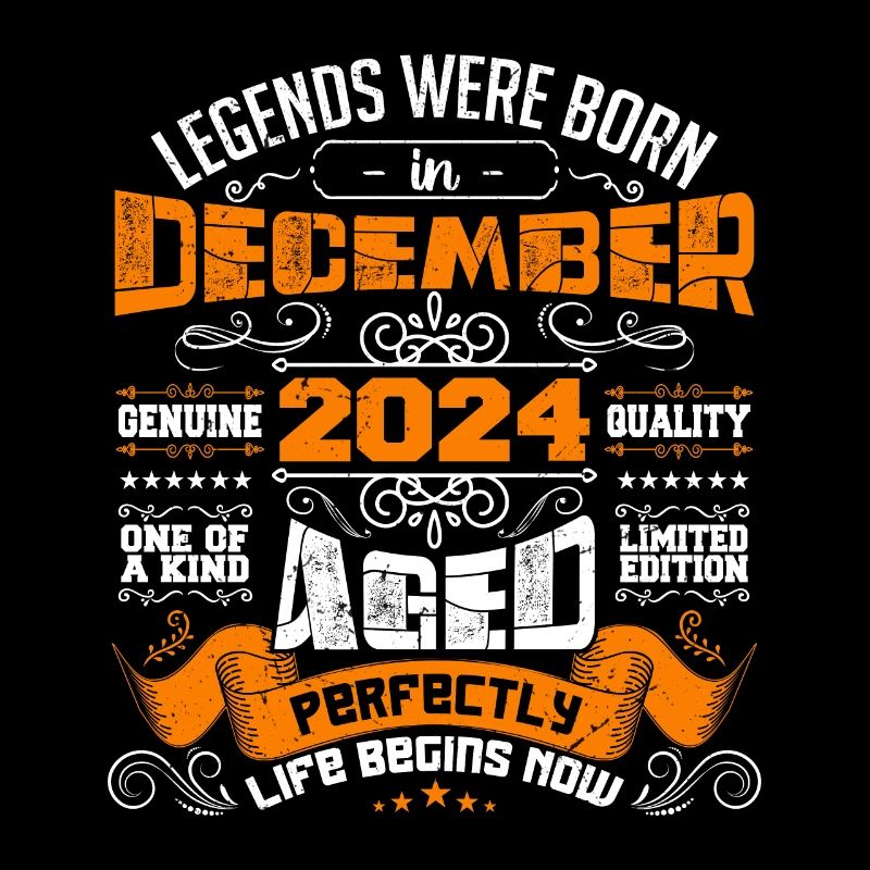 Legenden wurden im Dezember 2024 geboren | Geschenk