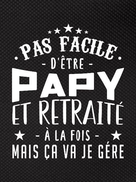 Papy retraite, cadeau papy