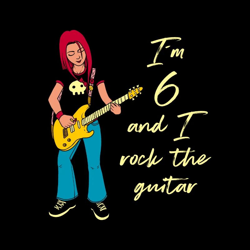 Ich bin 6 - Mädchen Gitarrist