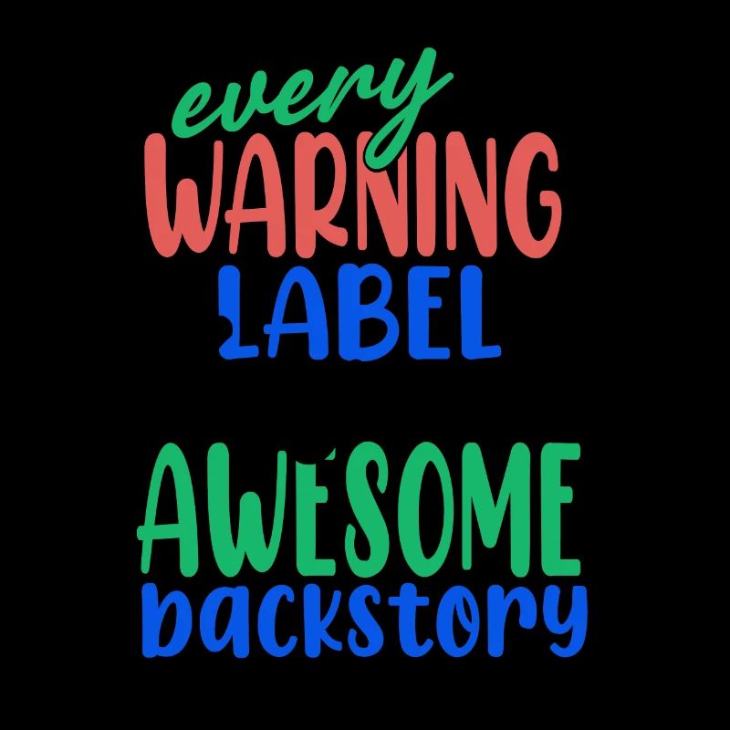 Sarkasmus-Geschenk Jedes Warnschild hat ein tolles