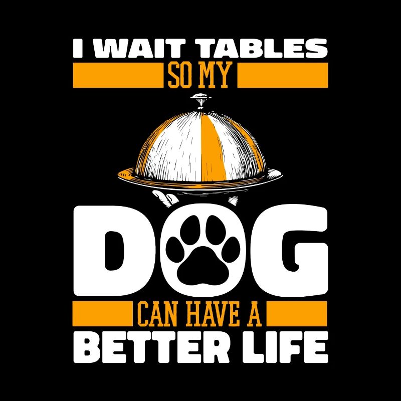Serveur Serveuse Chien