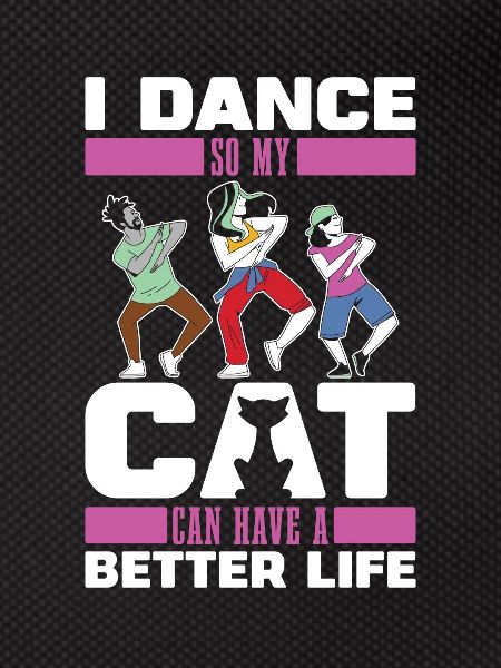 Professeur de danse chat