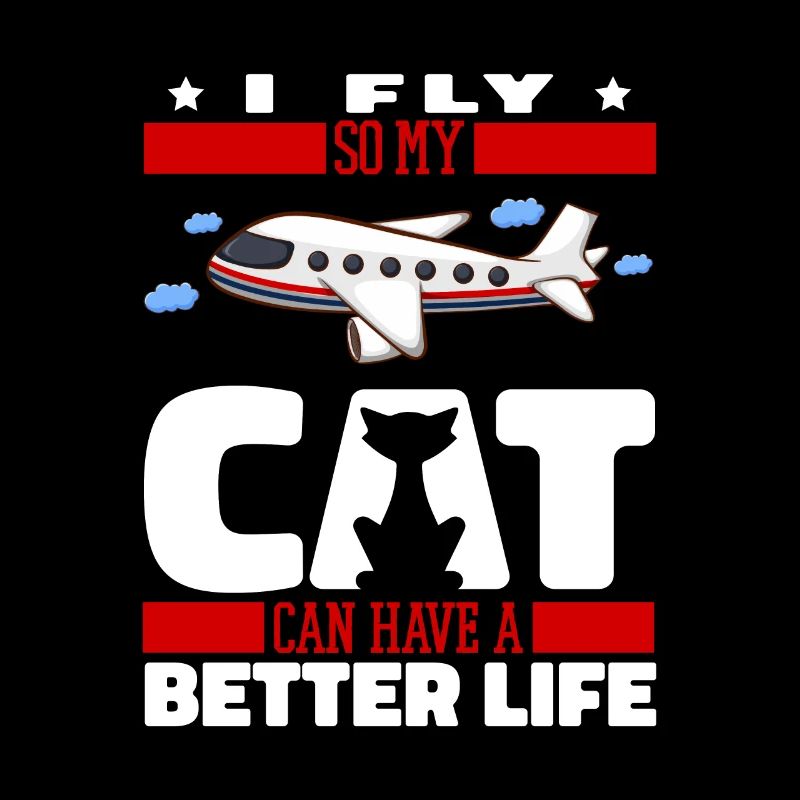 Flugbegleiter Stewardess Katze