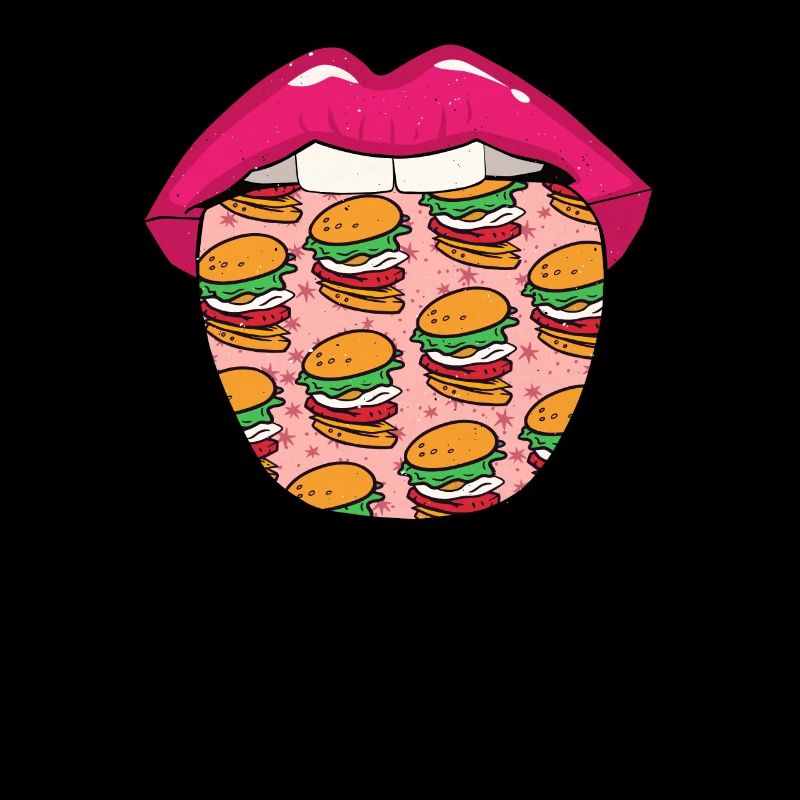 Burger Hamburger Zunge