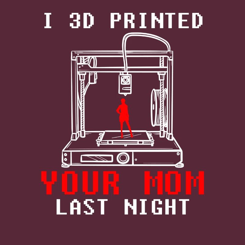 Developer Coder Programmer 3D Printer