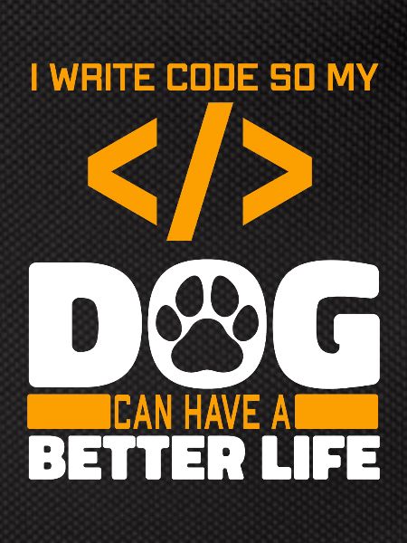 Entwickler Coder Programmierer Hund