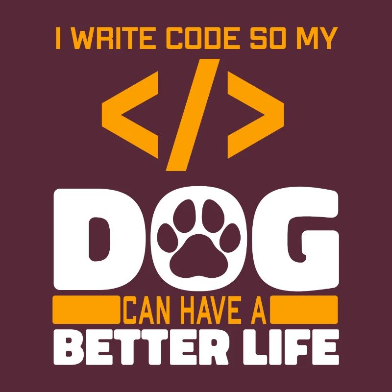 Développeur Coder Programmeur Chien