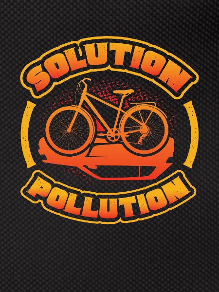 Polution Solution, Umweltschutz, Radfahren