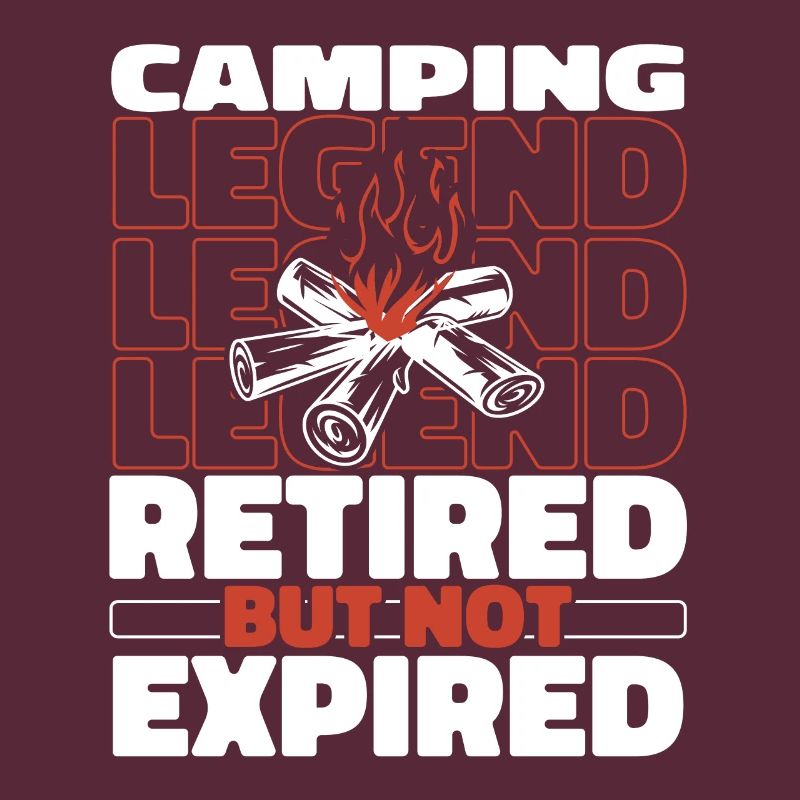 Retired camping tent