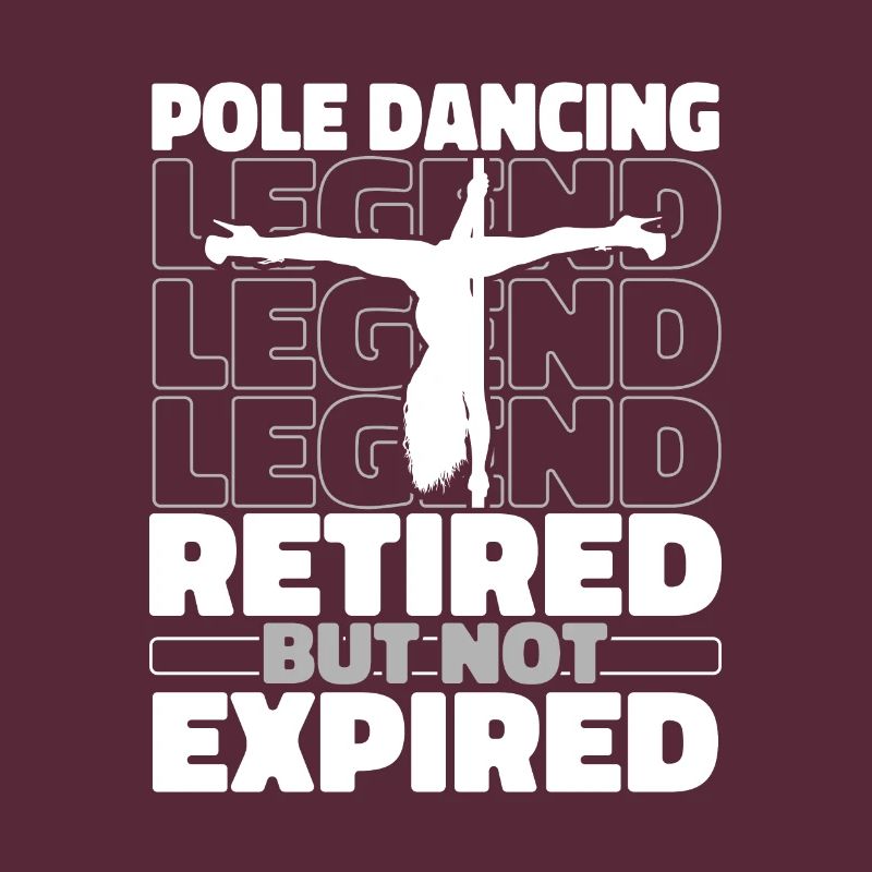 Danseur de pole dance à la retraite