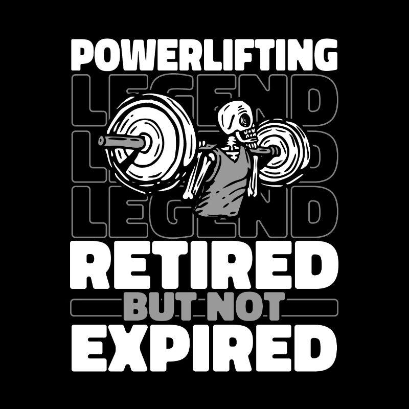 Dynamophilie Powerlifter à la retraite