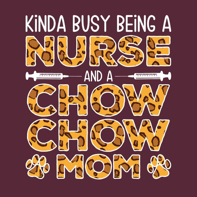 Krankenschwester-Hundemutter - Chow-Chow