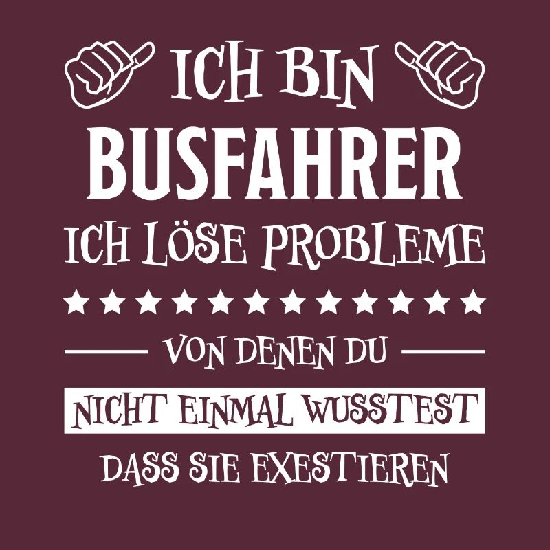 Busfahrer Beruf Lustiger Spruch Busfahrer Geschenk
