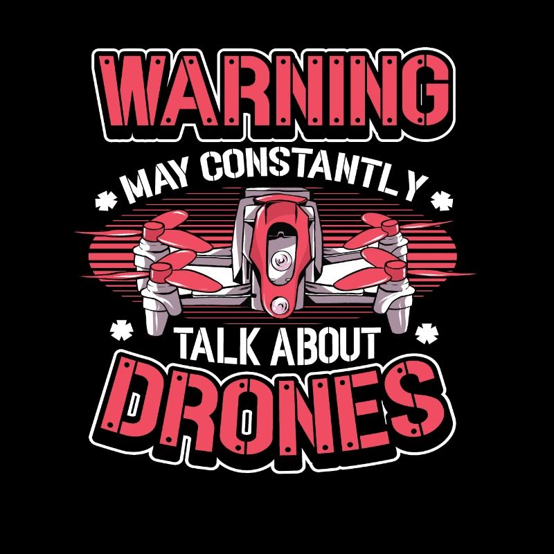 Warning is allowed to talk about drones all the time, pilot