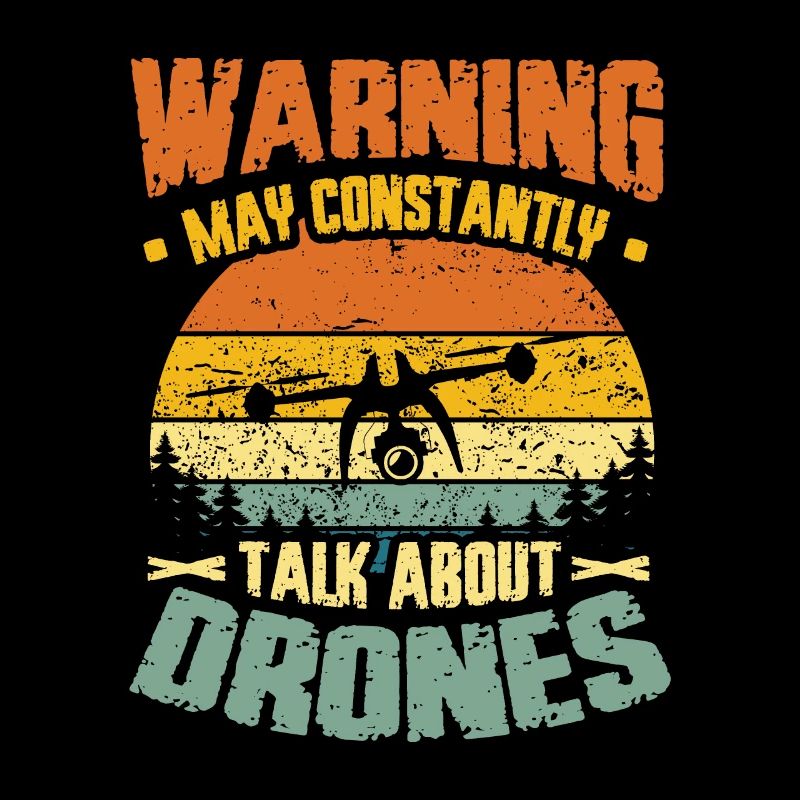 Attention, peut constamment parler de drones, pilote