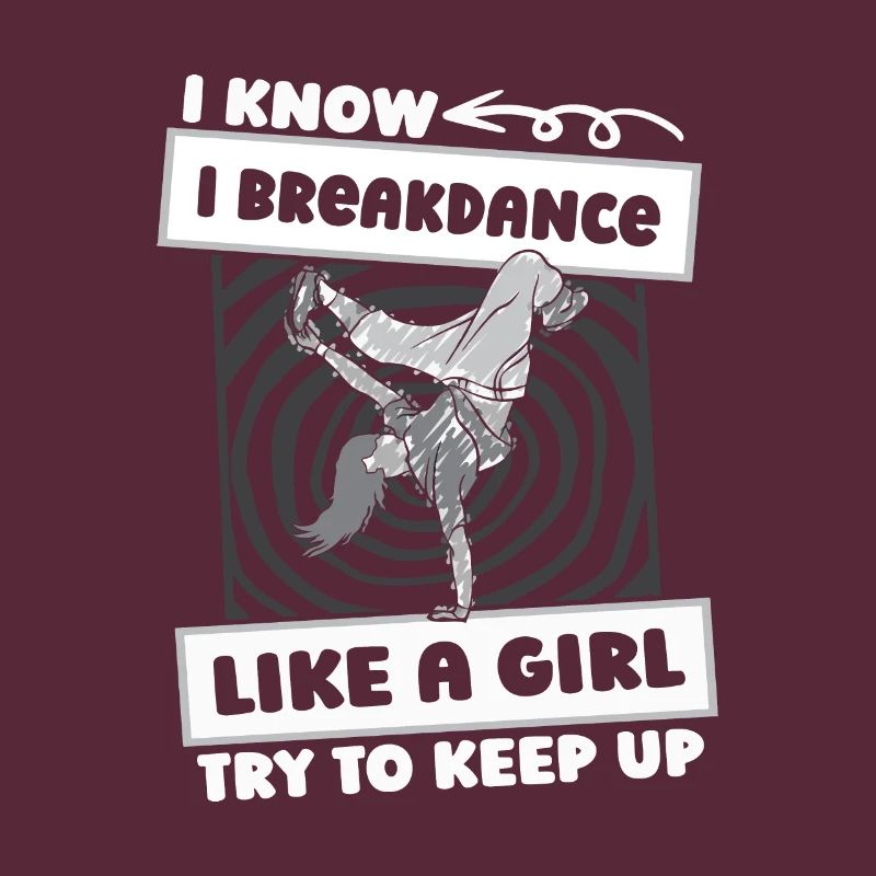 Breakdance Breakdancer Breakdancing Mädchen