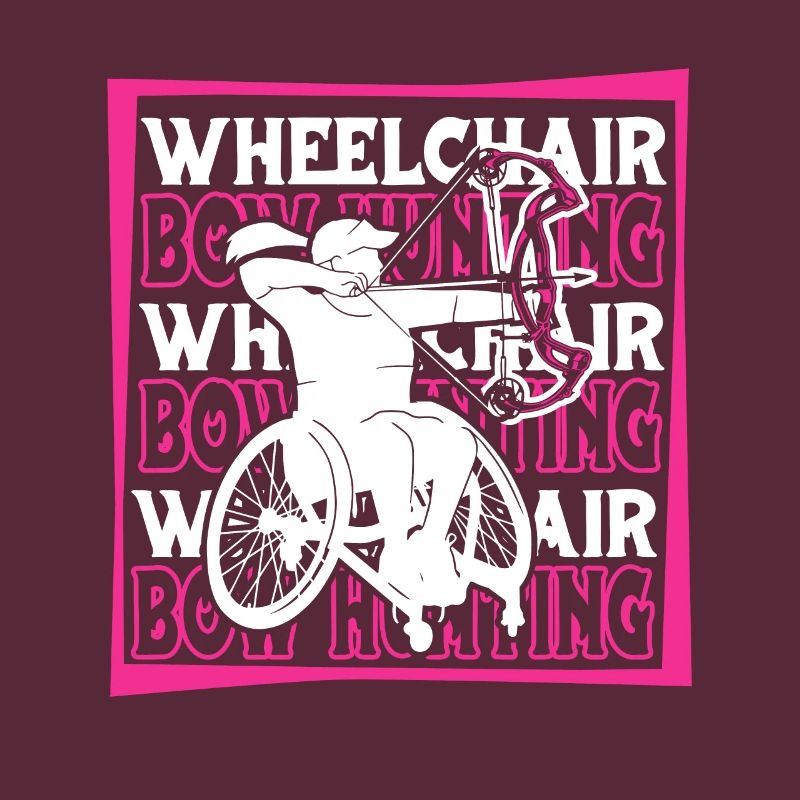 Bogenjagd Bogenjäger Rollstuhl