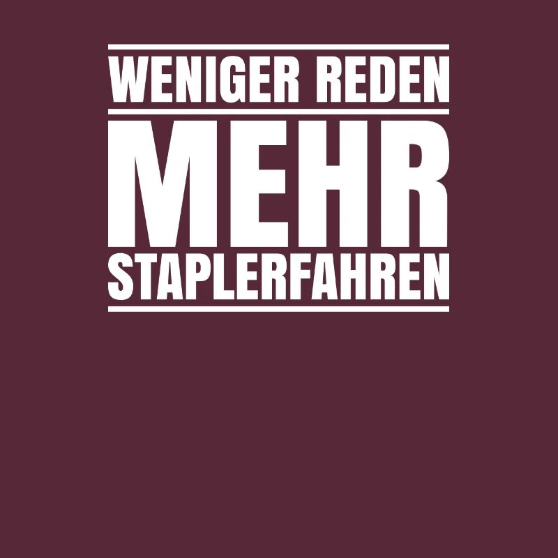 Staplerfahrer Gabelstaplerfahrer Forklift Operator