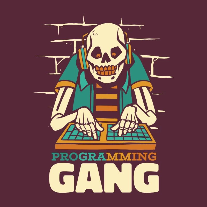 Développeur Coder Programmeur Squelette