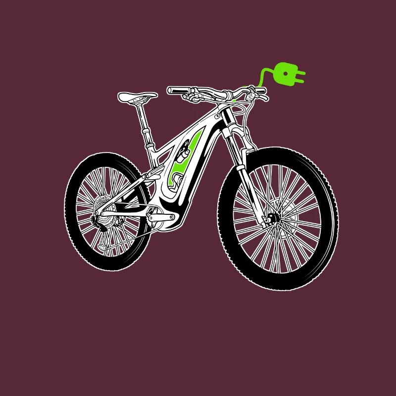 Vélo de route Cycliste E Bicyclette