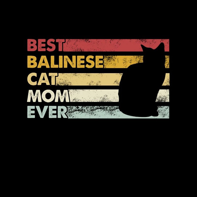 Beste Mutter Aller Zeiten - Balinesische Katze