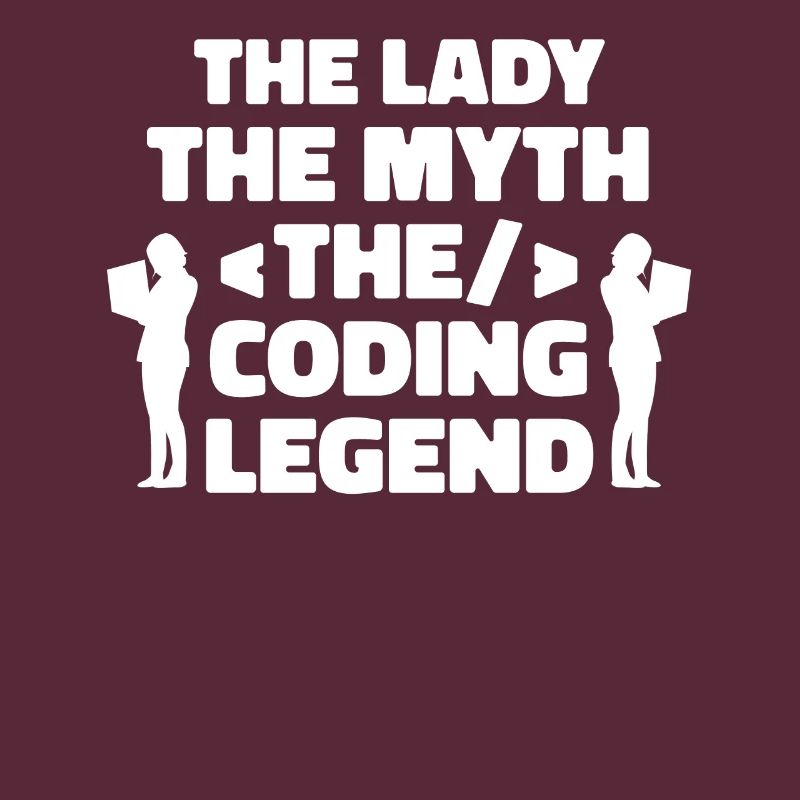 Développeur Coder Programmeur Lady