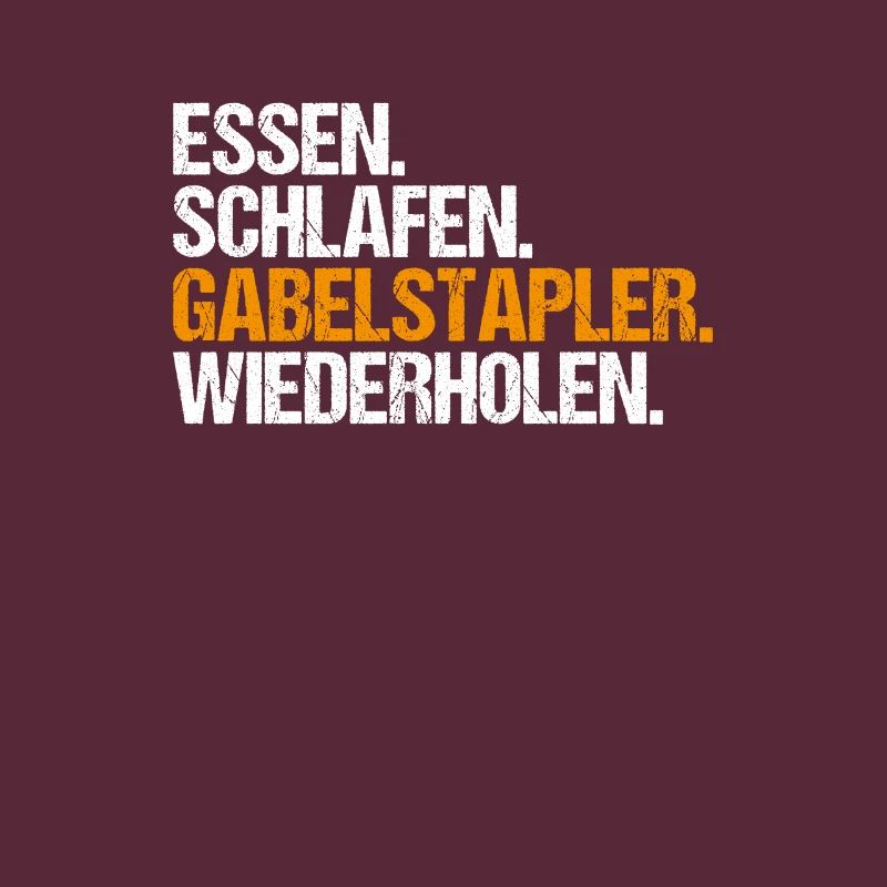 Staplerfahrer Gabelstaplerfahrer Forklift Operator