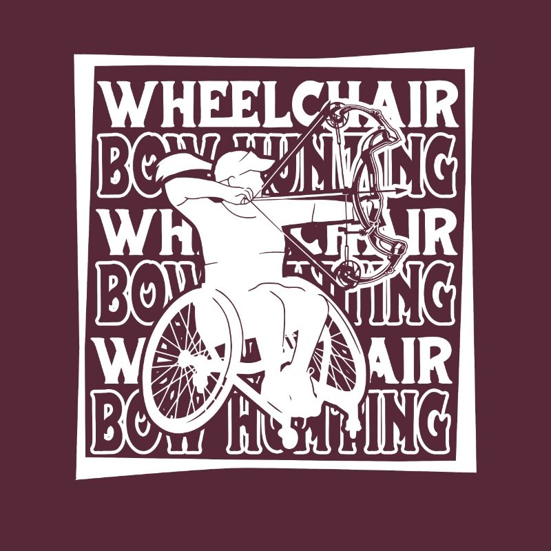 Bogenjagd Bogenjäger Rollstuhl
