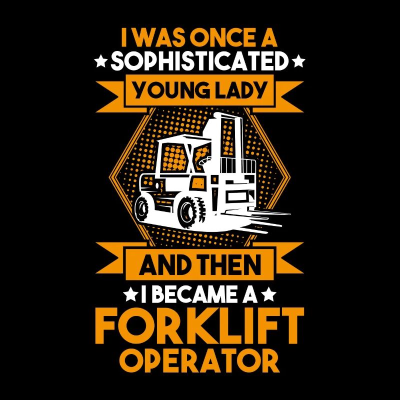 Staplerfahrer Gabelstaplerfahrer Forklift Operator