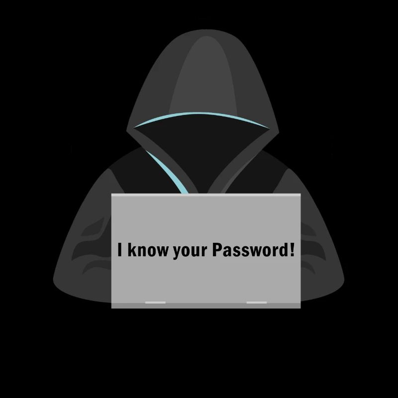 drôle de hacker sur l’ordinateur je connais ton Passwod
