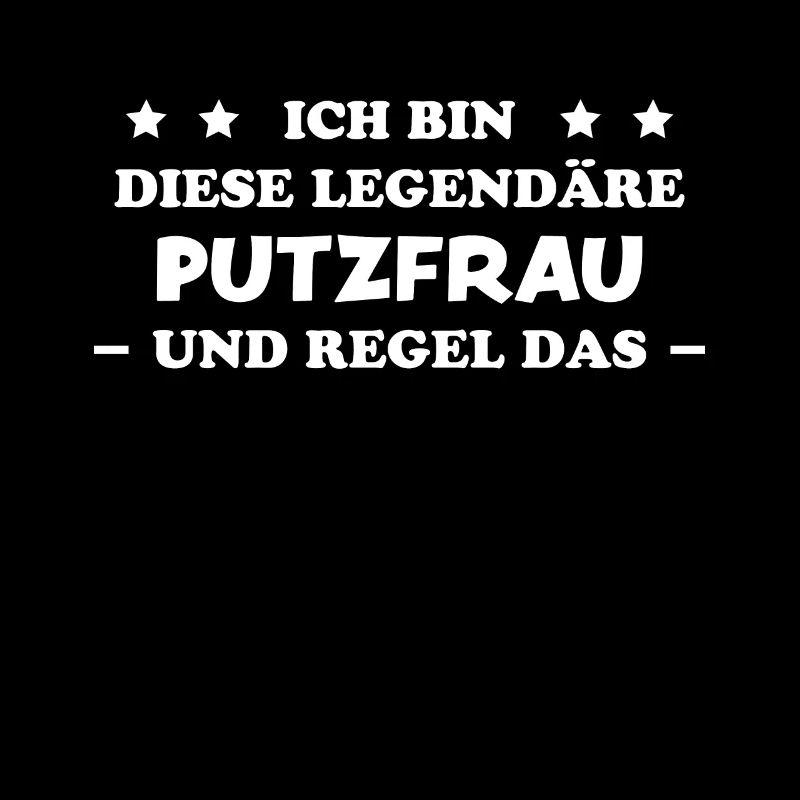 Putzfrau Haushalt Spruch Reinigungskraft Geschenk