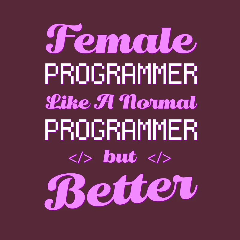 Developer Coder Programmer Female