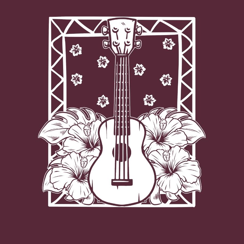 Ukulele Blumen