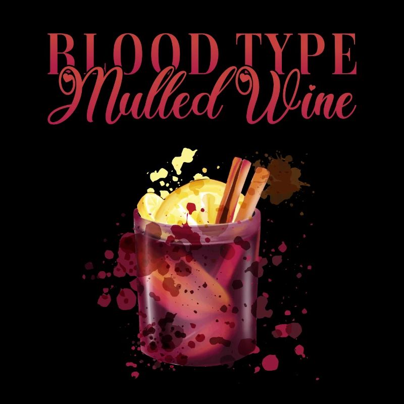 Blood type mulled wine bartender