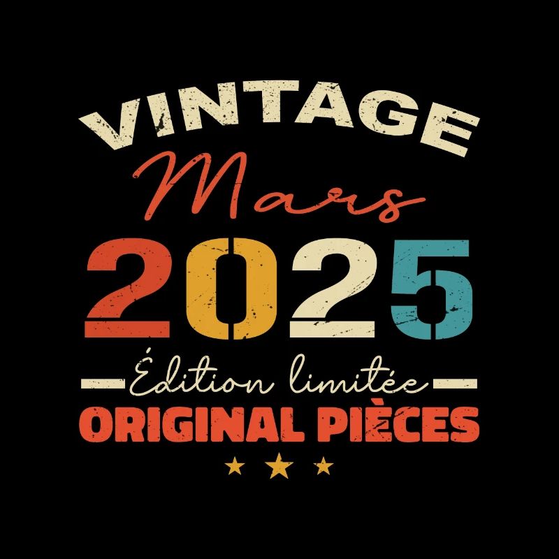 Mars 2025 anniversaire 2025 légendes Mars