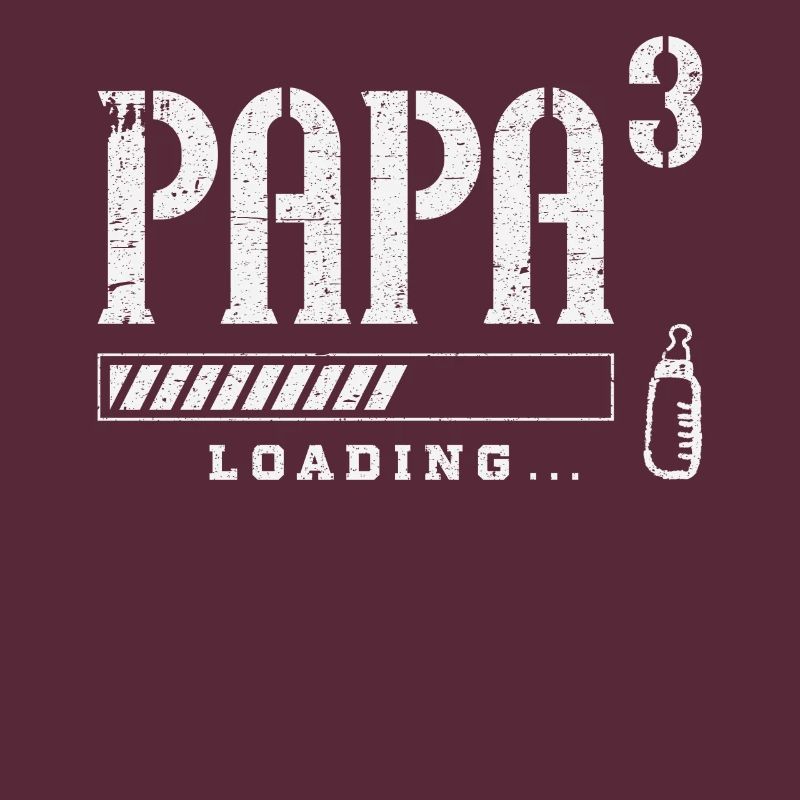 Werdender Papa, drittes Kind, Papa hoch 3 loading