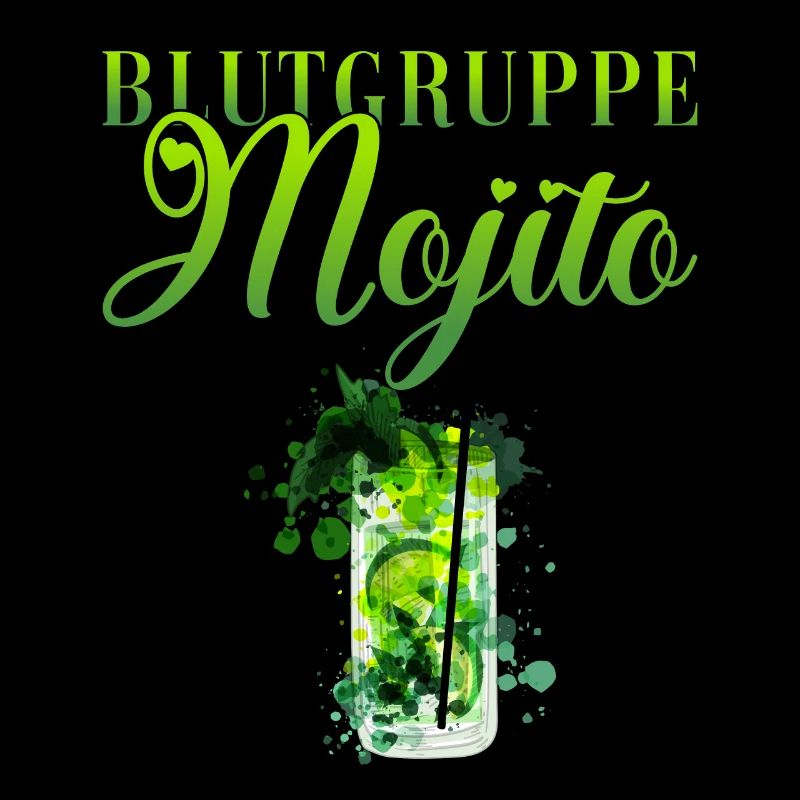 Blood type Mojito Bartender