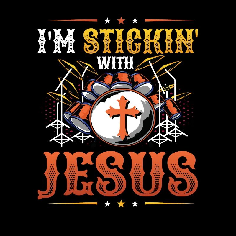 Je reste avec Jésus, batteur chrétien
