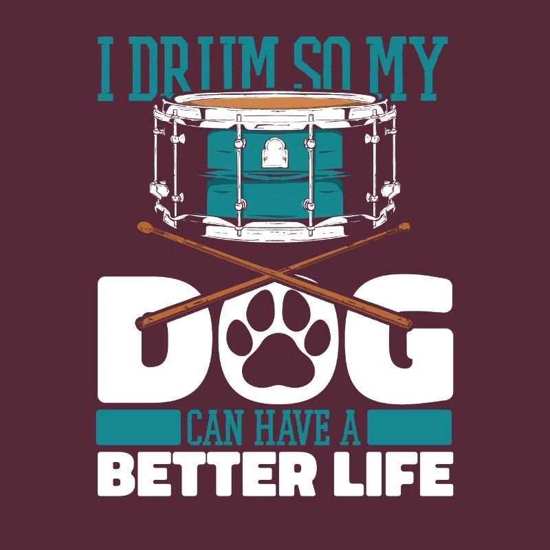 Drums Drummer Drummer Dog